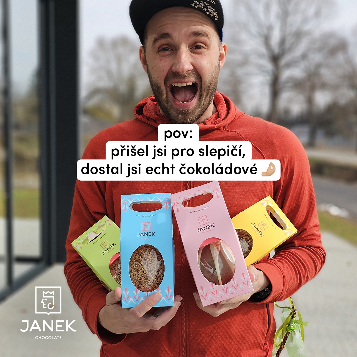 Čokoládovna JANEK Facebook ad