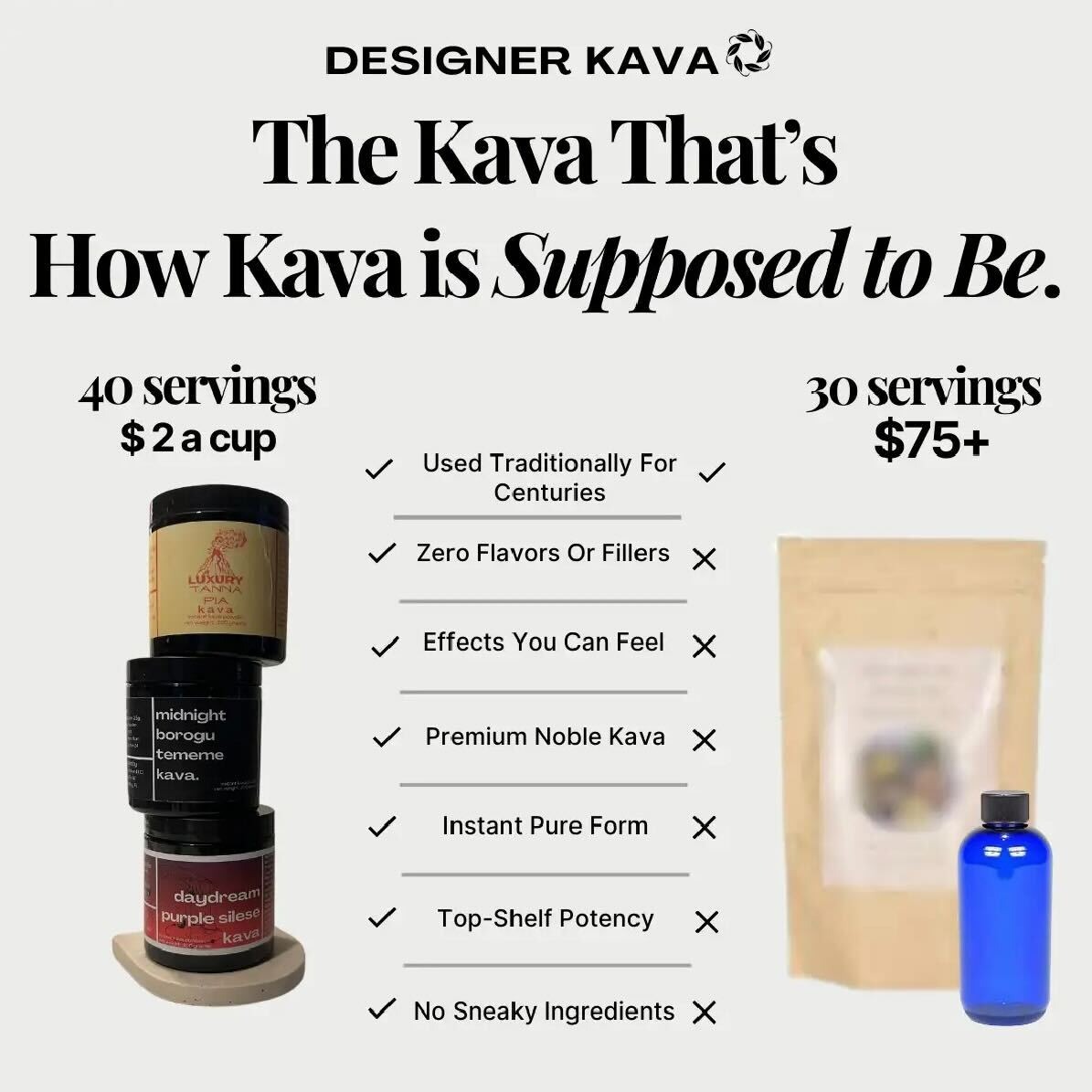 Designer Kava Facebook ad
