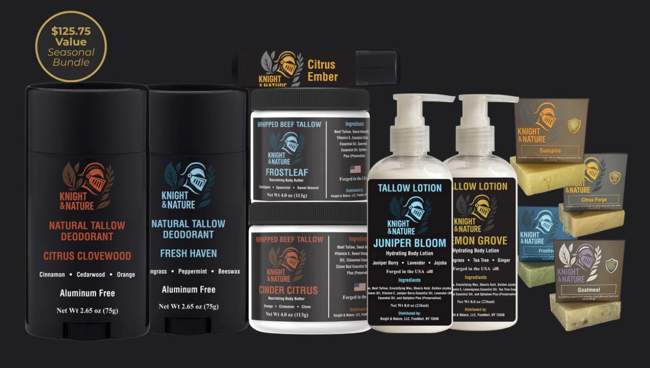 Knight & Nature Facebook ad: $125 value → $99.99
