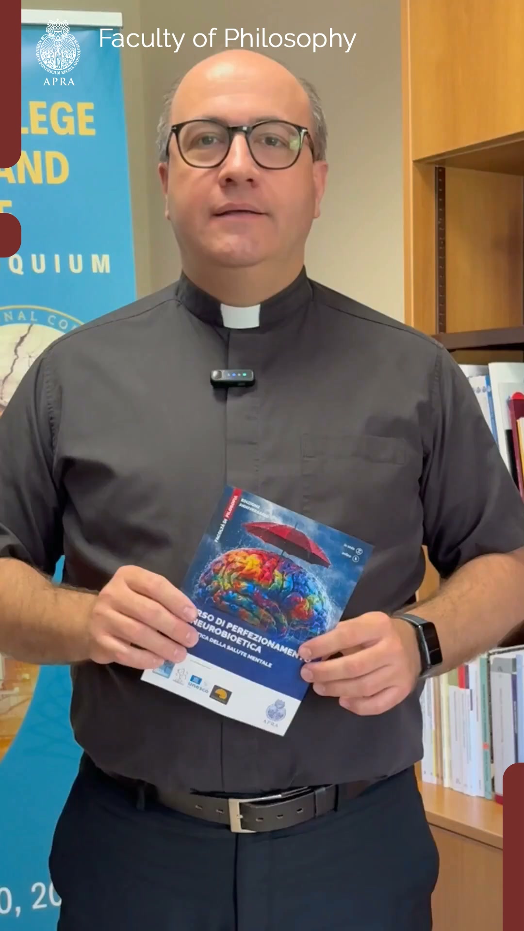 Ateneo Pontificio Regina Apostolorum Facebook ad: Advanced Course in Neurobioethics
