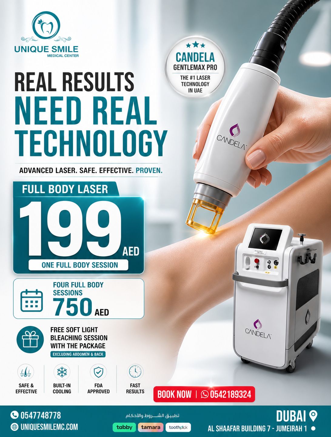 Uniquesmileclinic Facebook ad