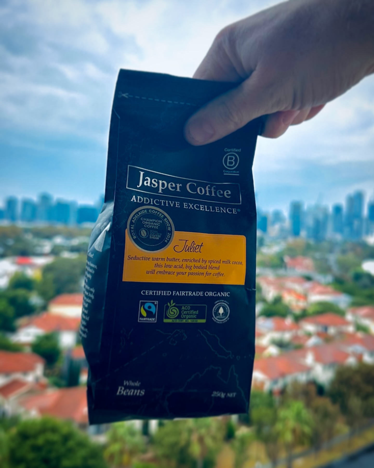 Jasper Coffee Facebook ad