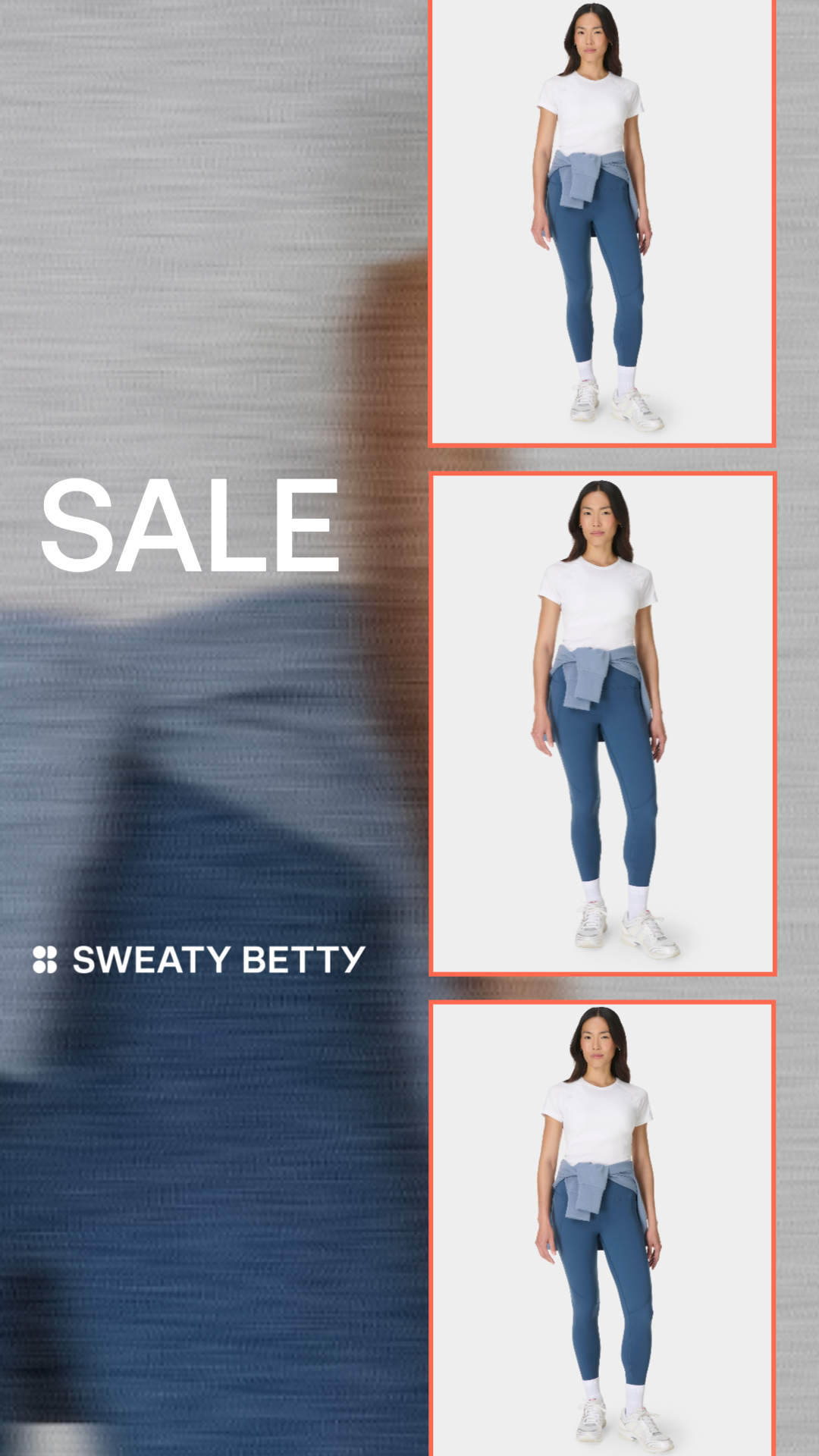 Sweaty Betty Facebook ad