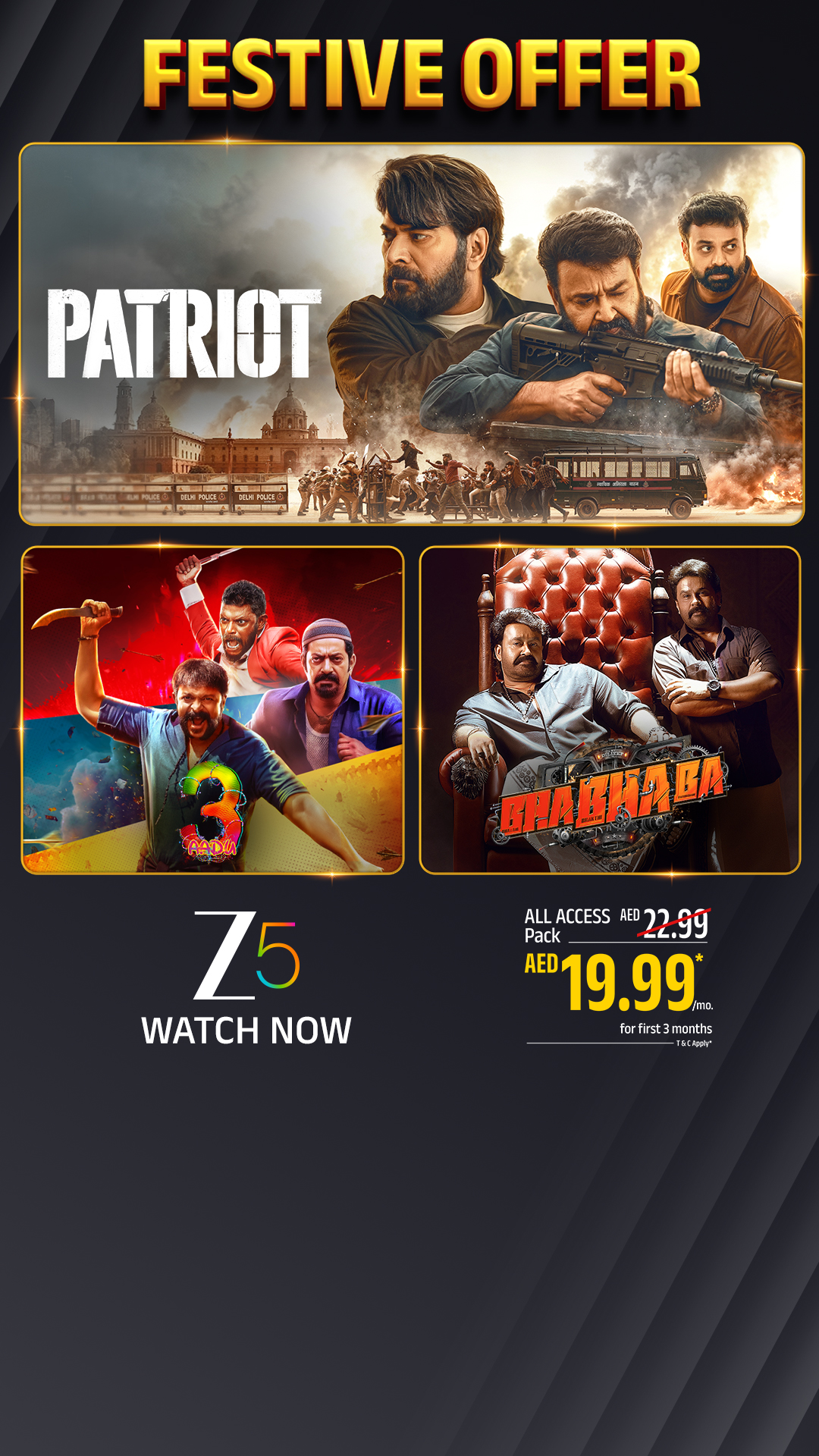 ZEE5 Facebook ad