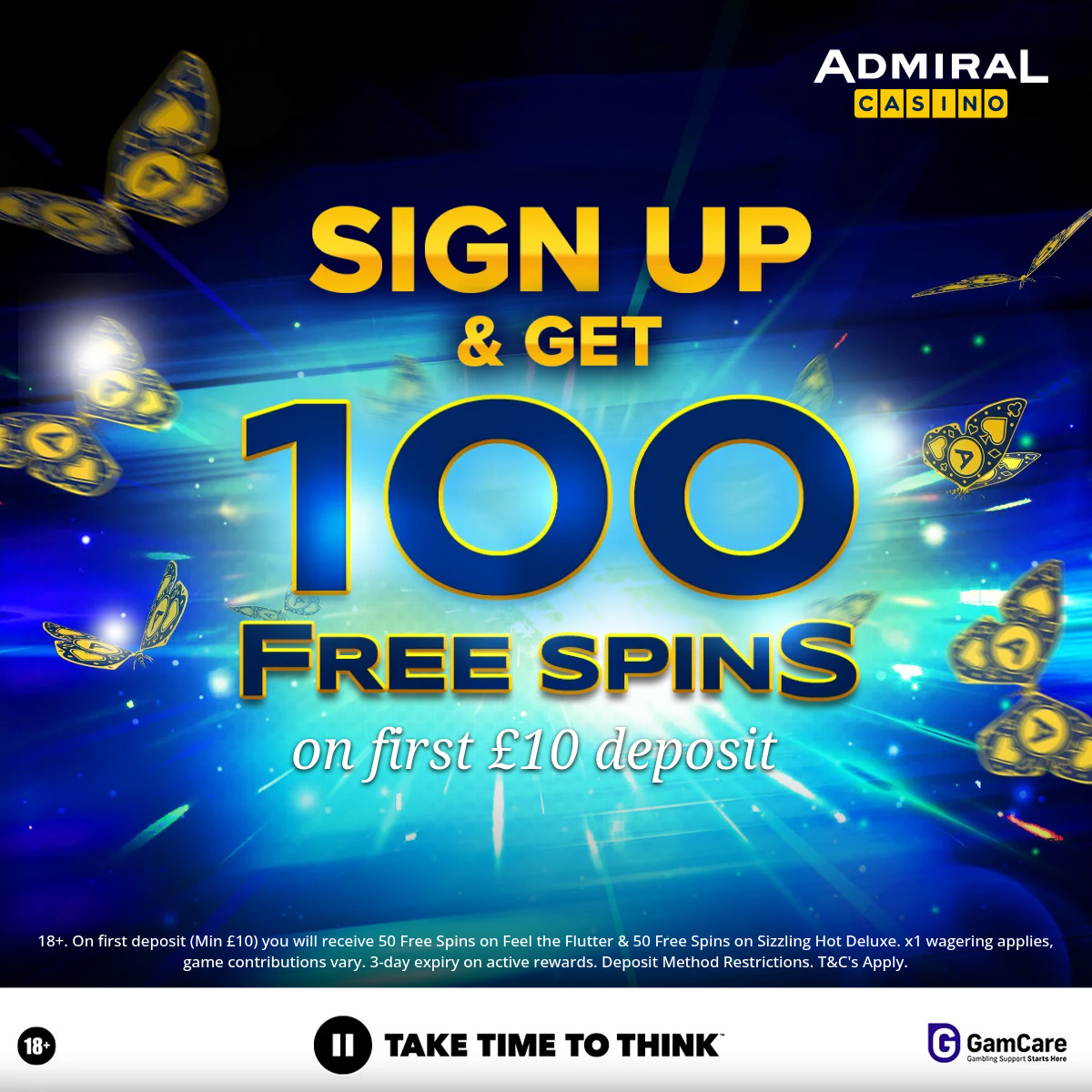Admiral Casino Facebook ad