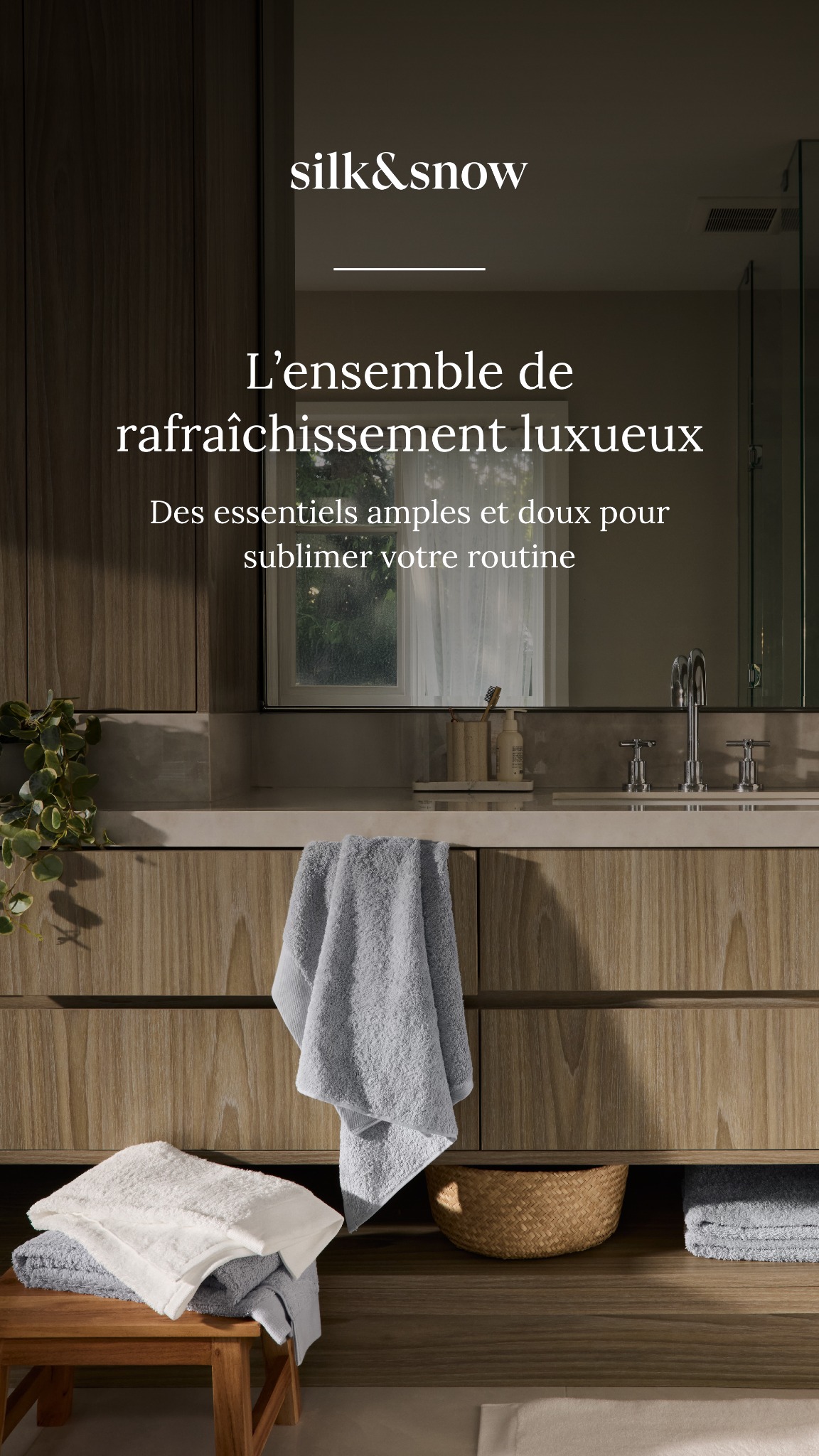 Maison Silk & Snow Facebook ad