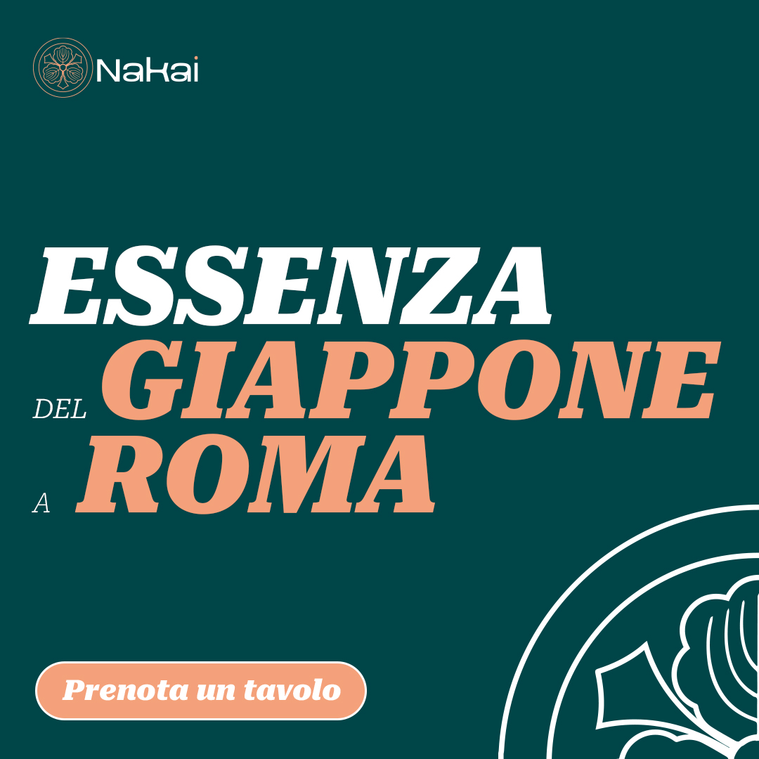 Nakairoma Facebook ad: Nel ristorante Nakai, Roma e Giappone si incontrano…