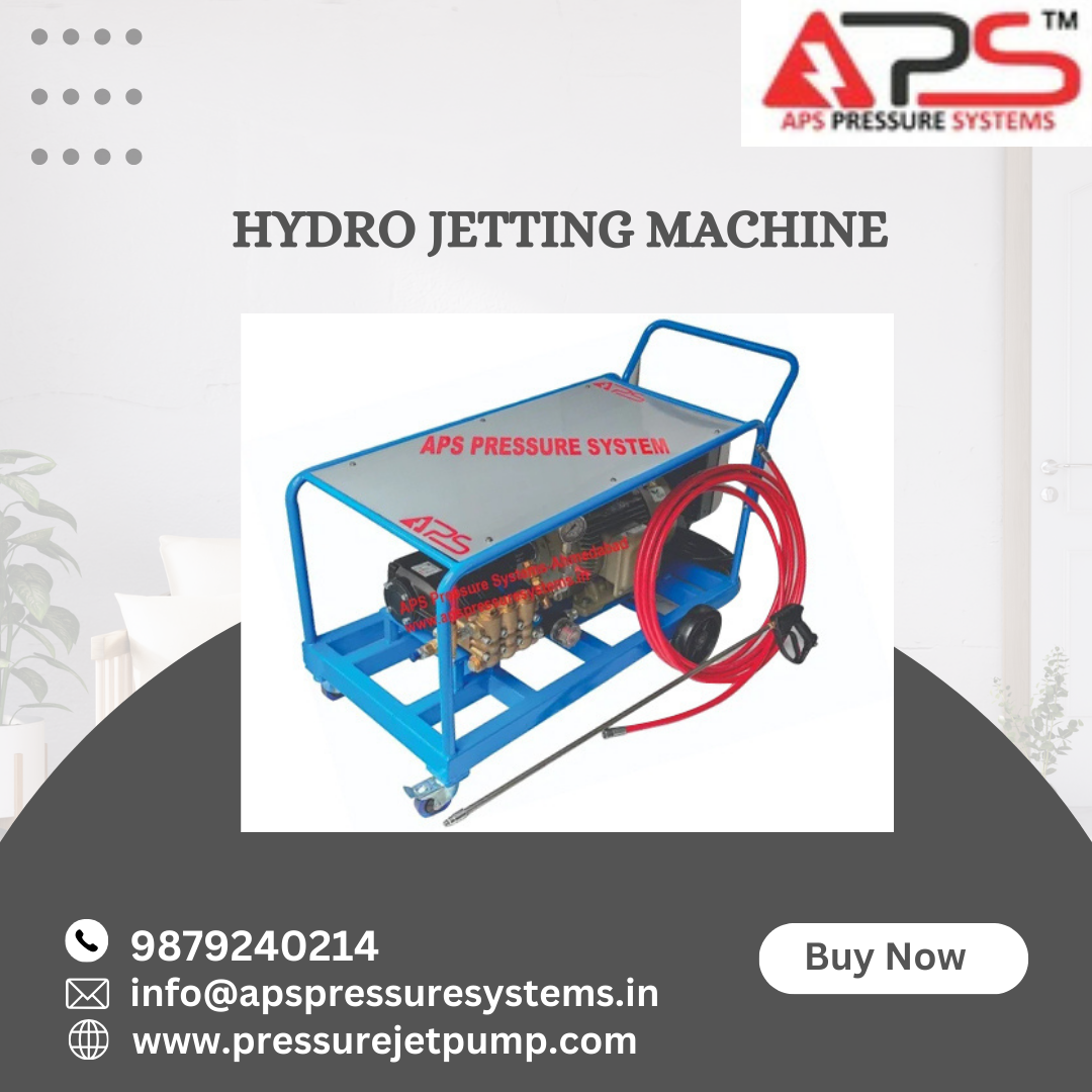 Aps Pressure Systems Facebook ad: Check out our latest range of Hydro Jetting…