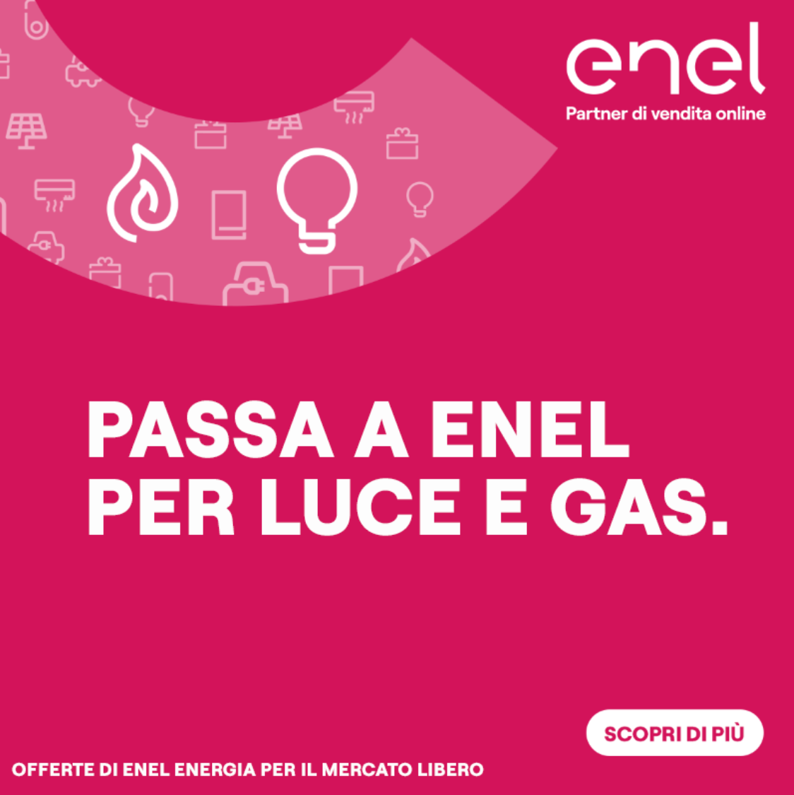 Cambialuceegas Facebook ad: Enel Energia - Offerte Luce e Gas