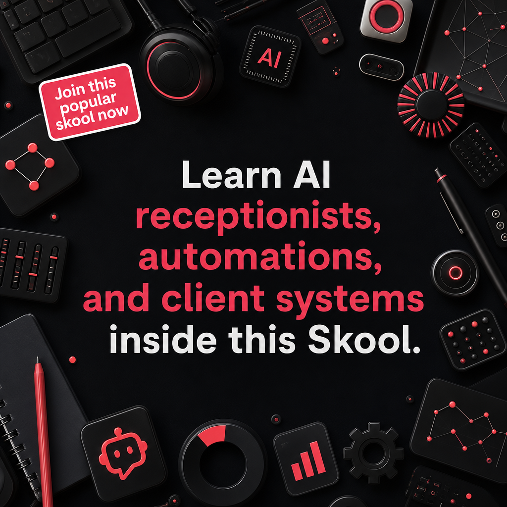 Skool Facebook ad