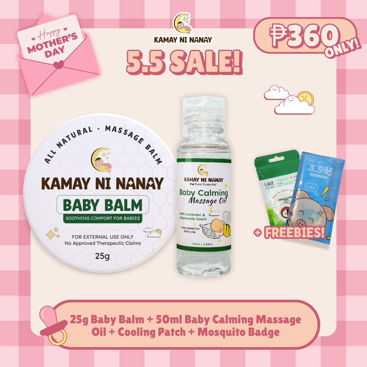 Kamay ni Nanay 3 Facebook ad: Chat in Messenger