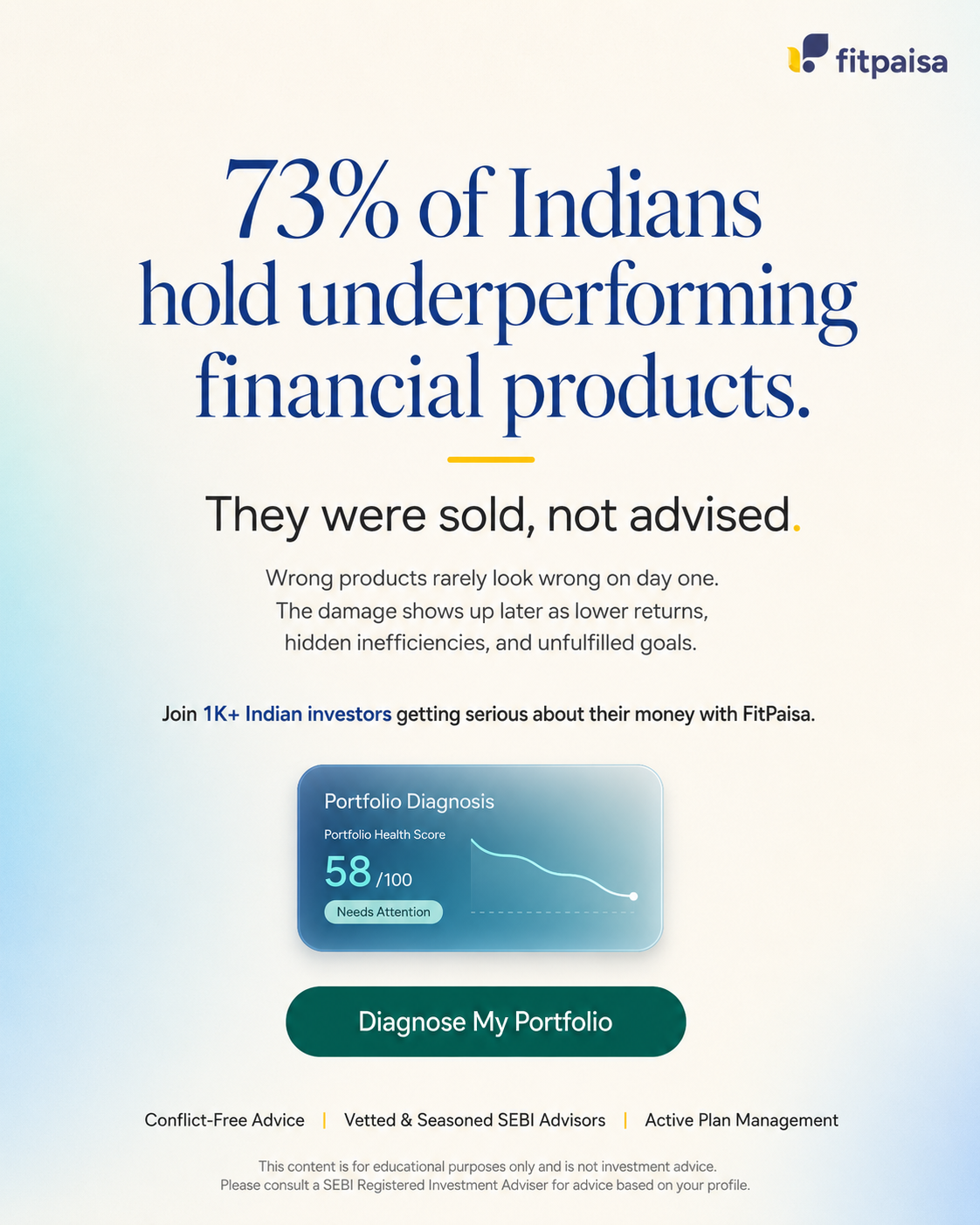 Fitpaisa Wealth Facebook ad: Schedule your FREE Personal Finance Consultation with…