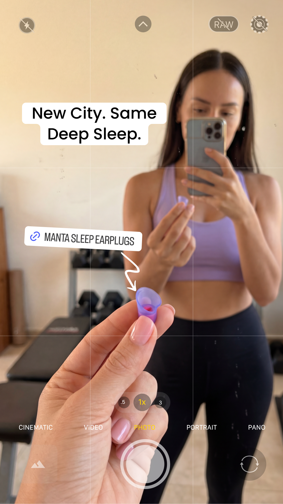 Manta Sleep Facebook ad