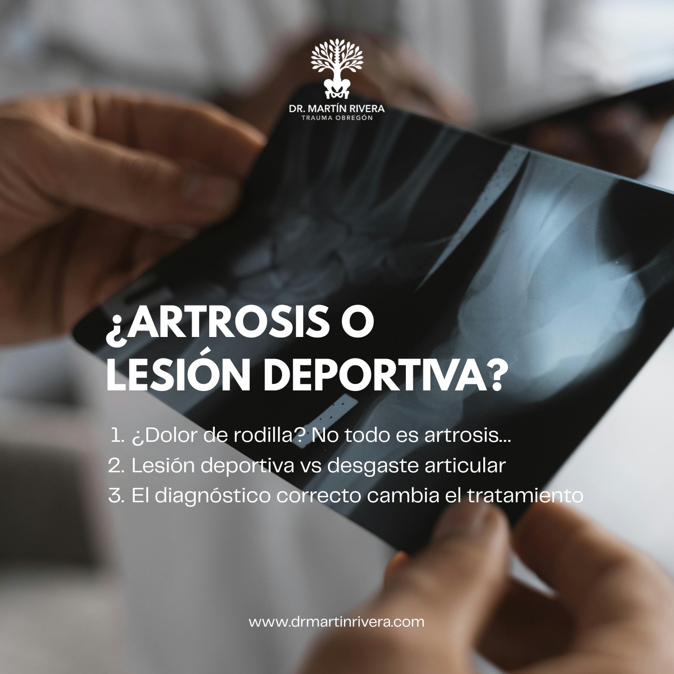 Dr. Martín Rivera - Trauma Obregón Facebook ad from Feb 27, 2026