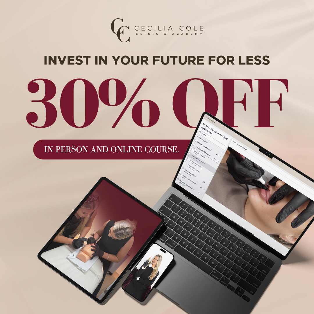 Cecilia Cole Clinic & Academy Facebook ad
