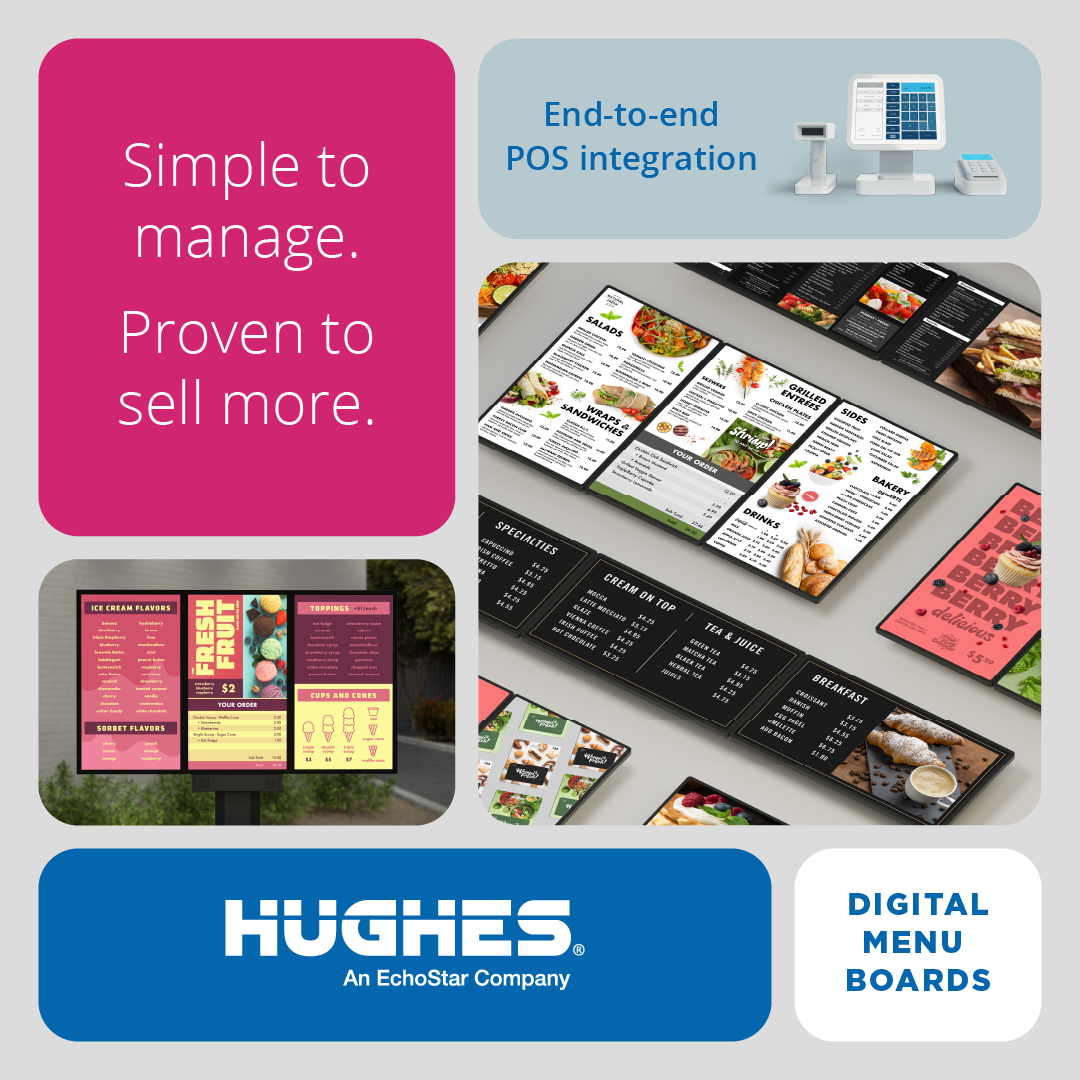 Hughes Facebook ad: Simple to manage. Proven to sell more.