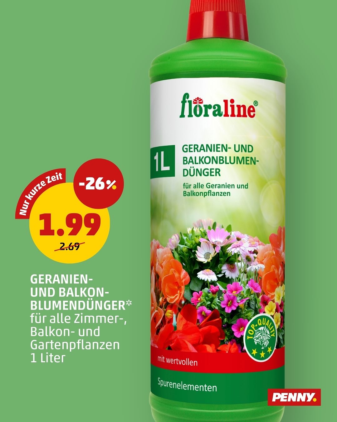 Penny Markt Österreich Facebook ad: Auch wenn uns das aktuelle Wetter gegenteiliges erzählt…