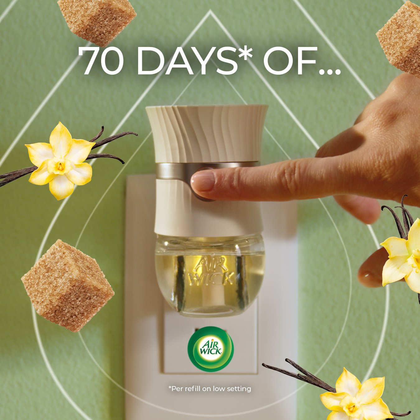 Air Wick Facebook ad