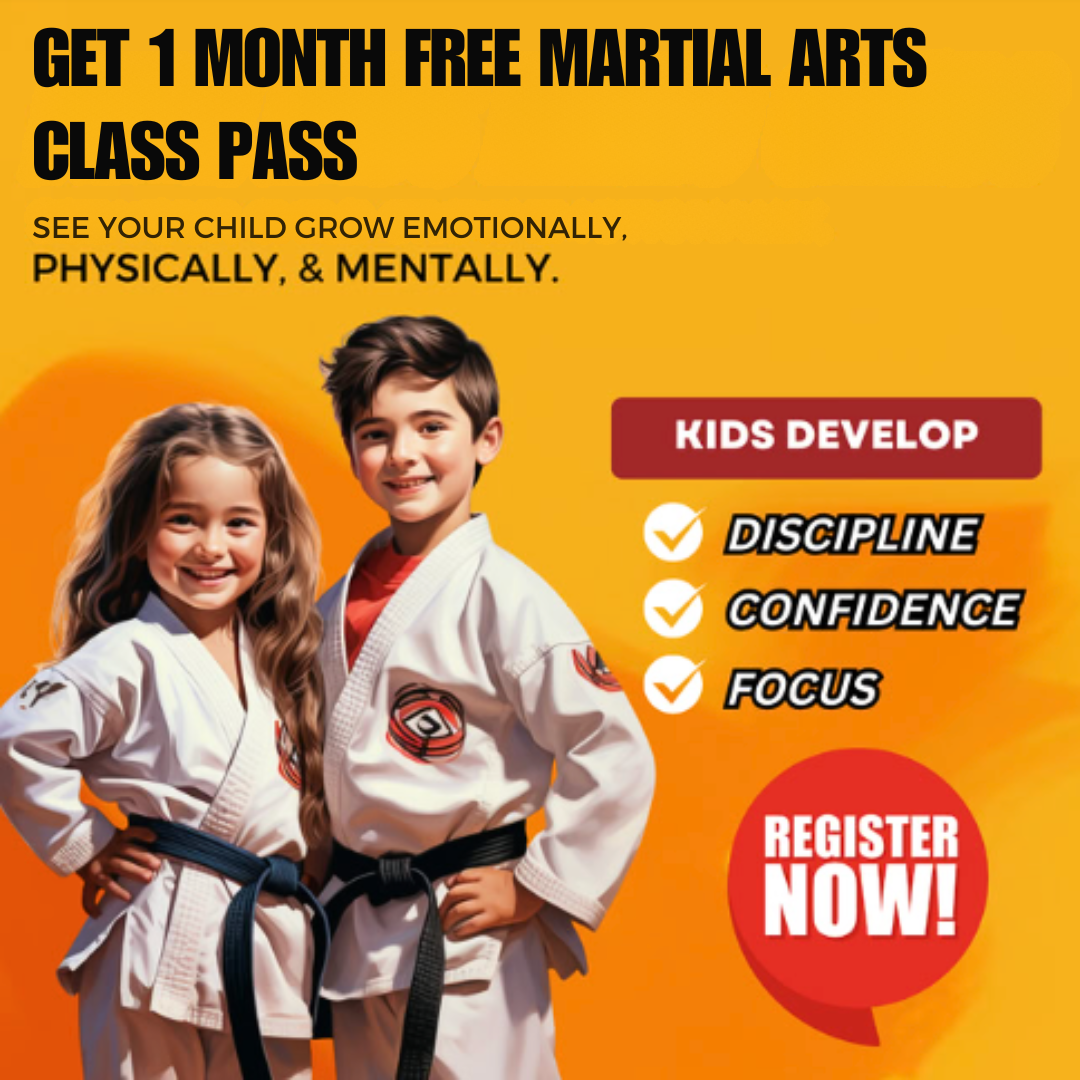 Karate International of Windham Facebook ad: Want a FREE 1-Month, Kids Martial Arts Class Pass?
