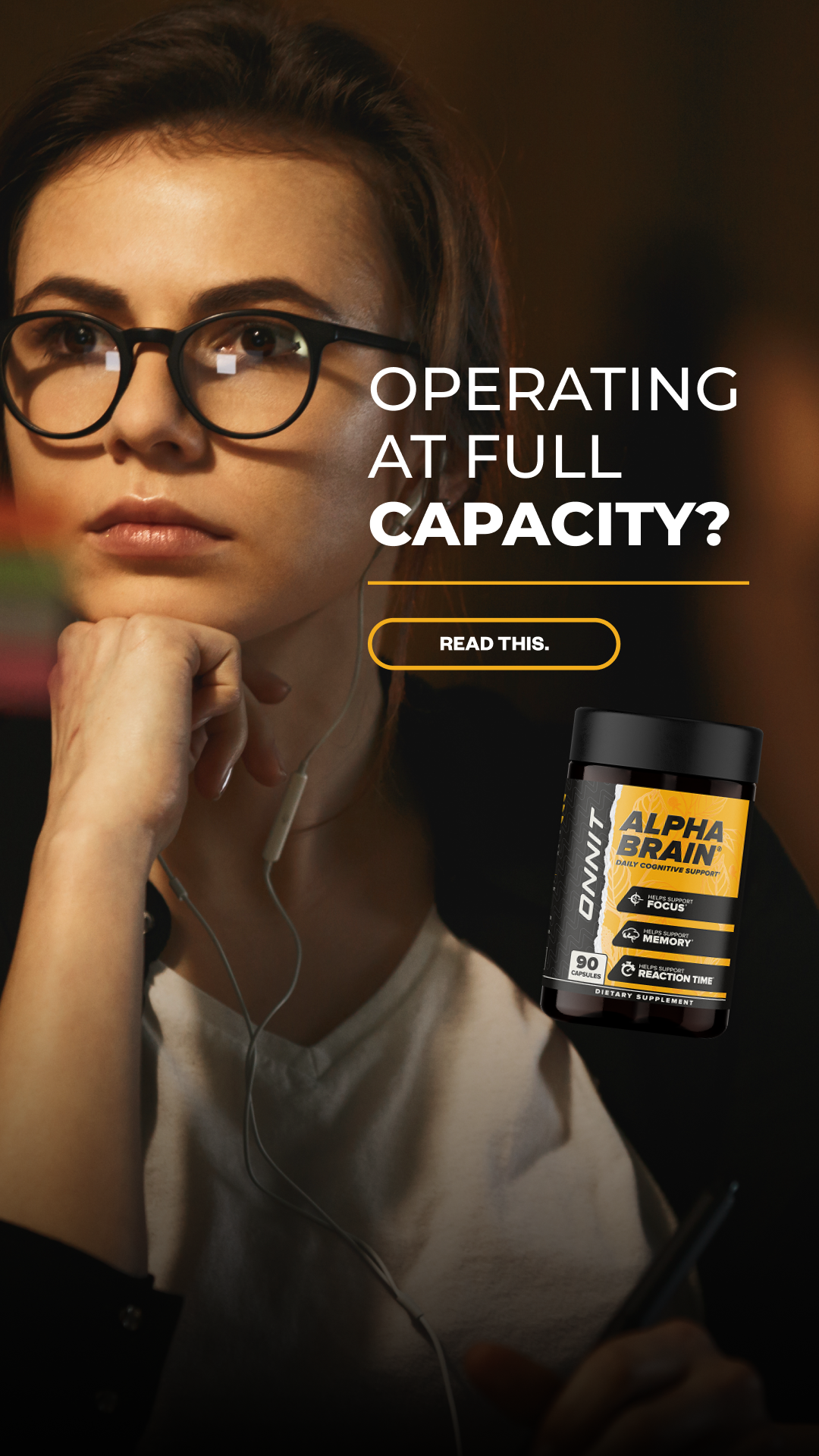 Onnit Facebook ad