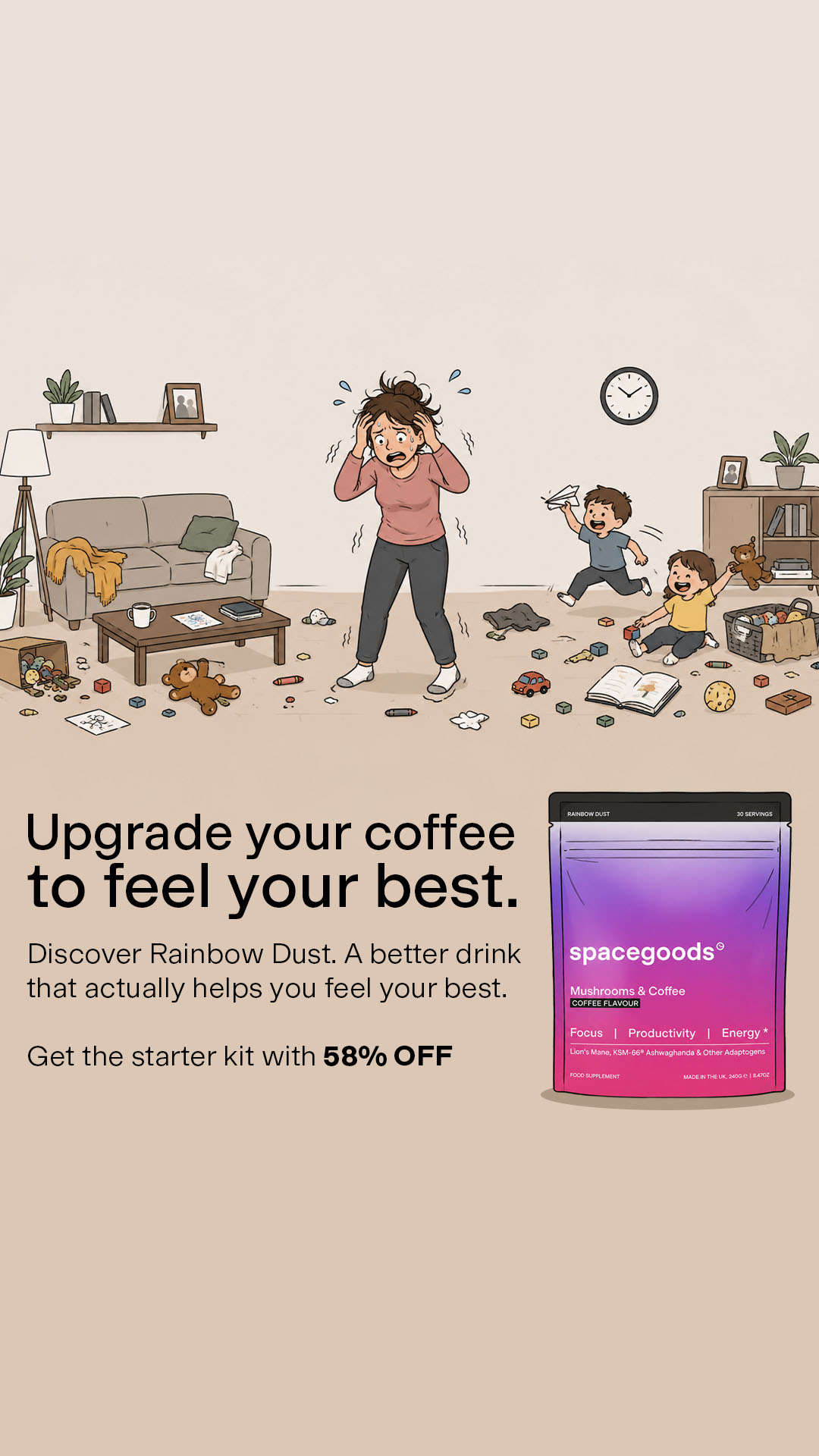 Spacegoods Facebook ad