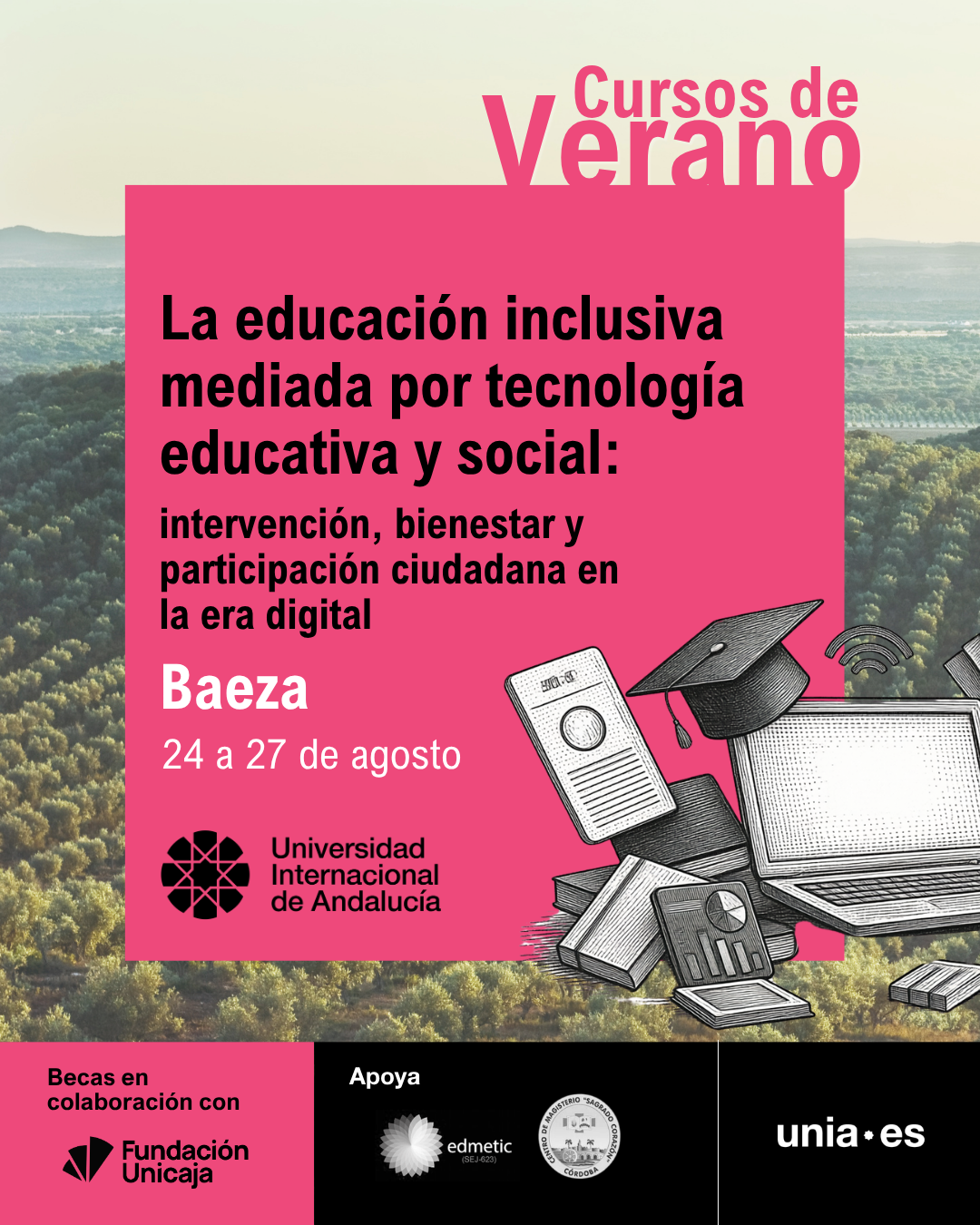 Universidad Internacional de Andalucía Facebook ad from Jun 3, 2026