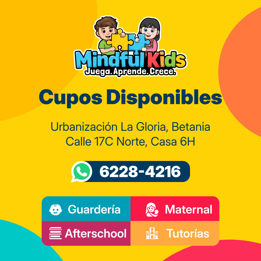 mindfulkidspanama Facebook ad: ¡Atención padres de familia!