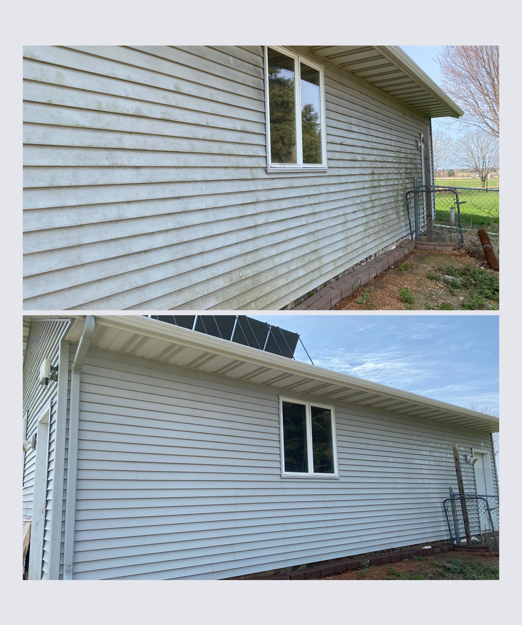 Central Wisconsin Power Washing Facebook ad