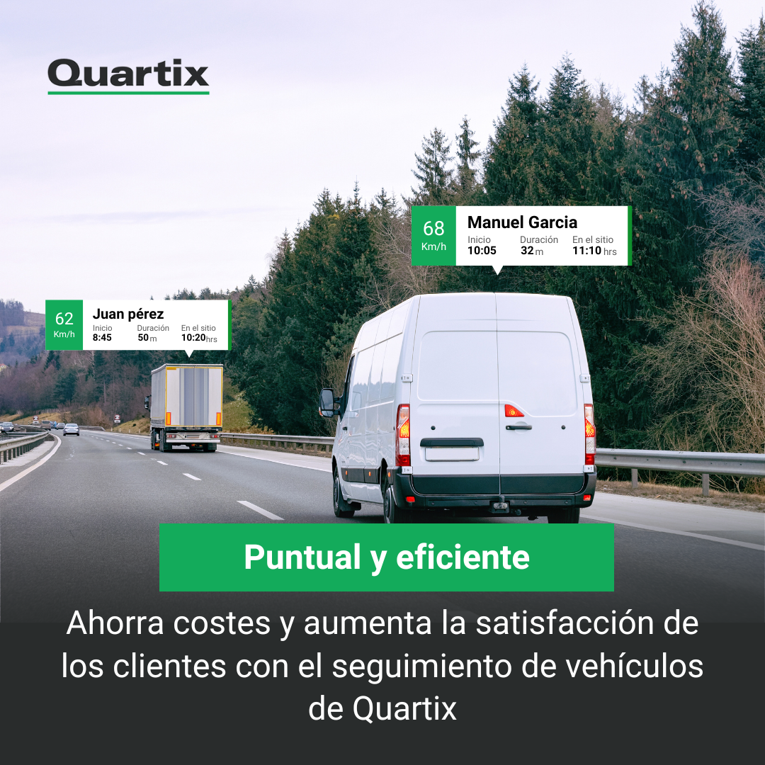 Quartix España Facebook ad from Feb 12, 2025