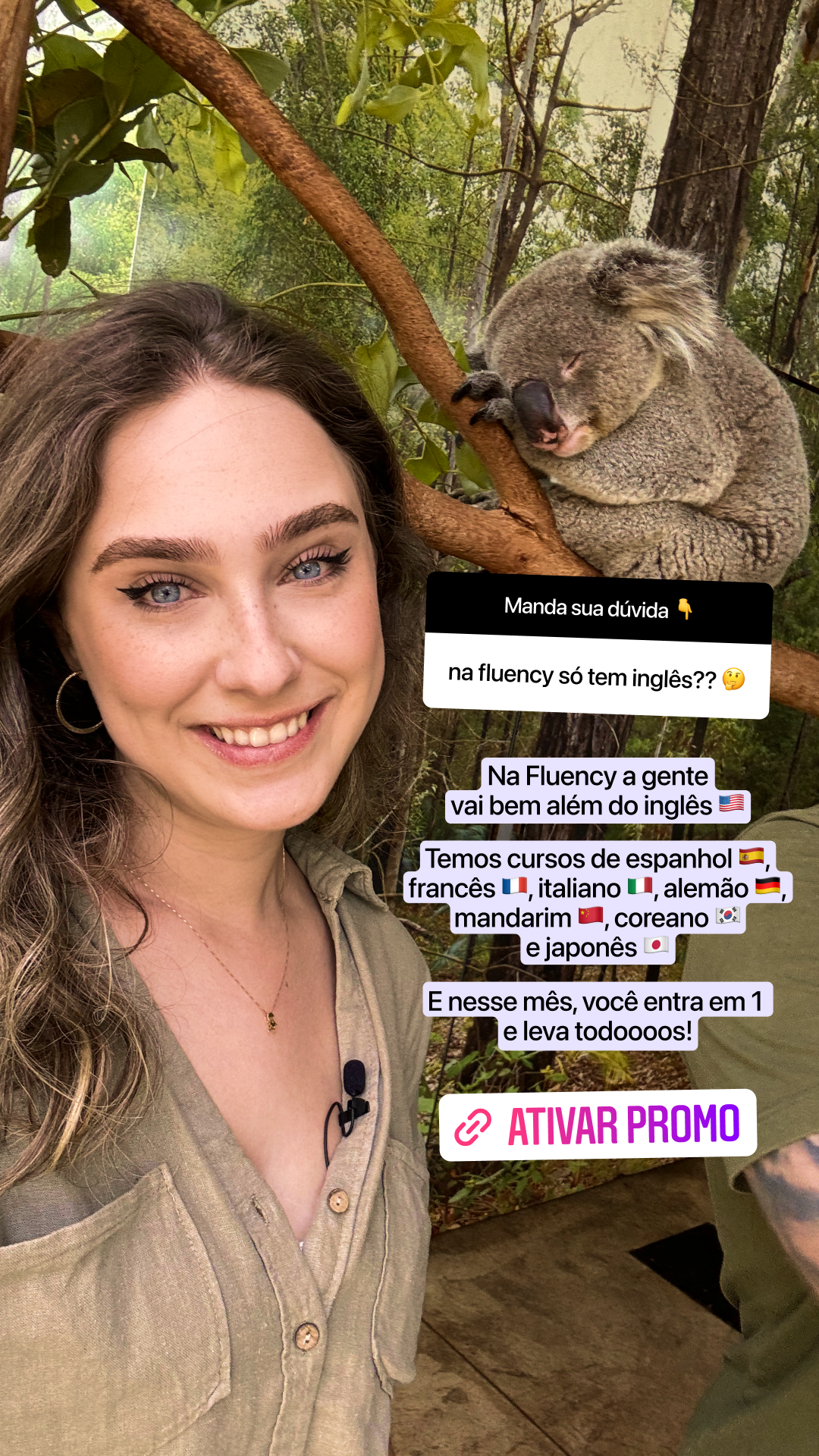 Inglês com Teacher Paula Gabriela Facebook ad: A gente caprichou nessa!