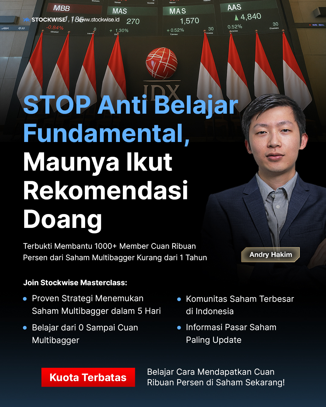 Stockwise Facebook ad