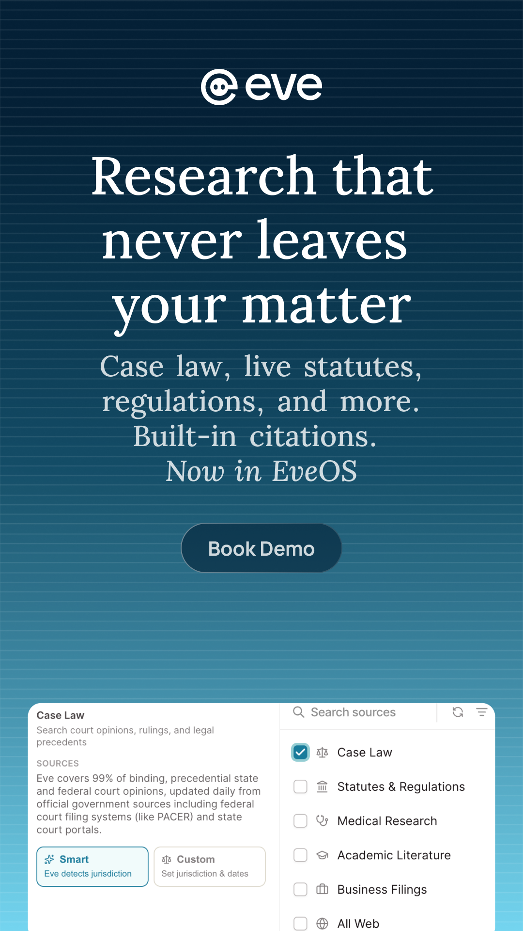Eve Legal Facebook ad