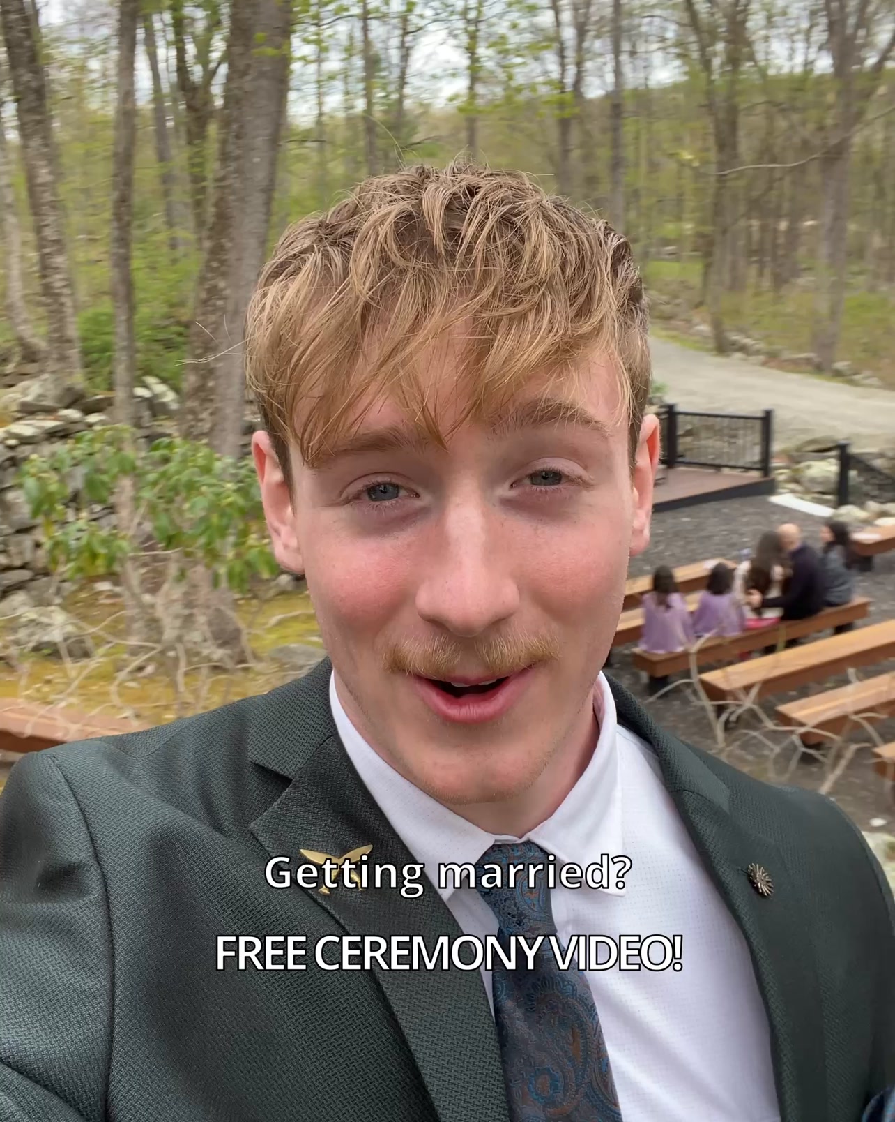 Colclough Productions Wedding Films Facebook ad: Chat in Instagram