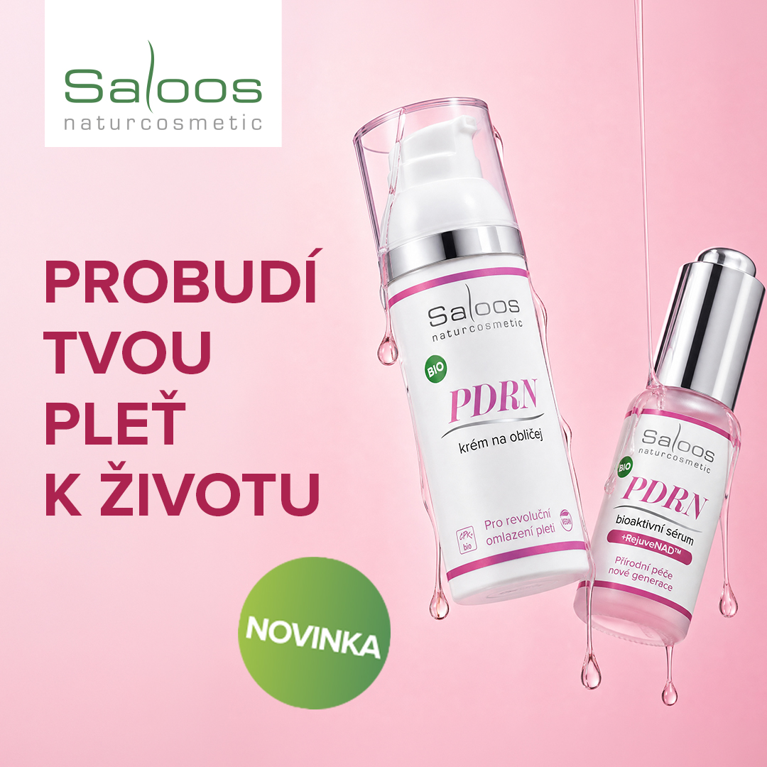 Saloos naturcosmetic Facebook ad: Nastartuj omlazení pleti