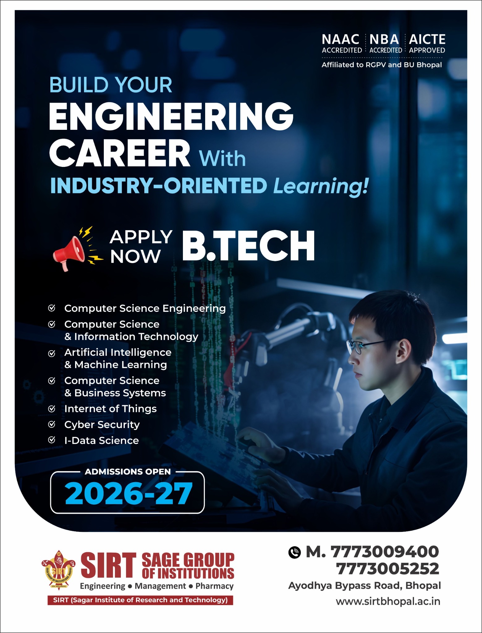 Sagar Institute of Research & Technology - SIRT Bhopal Facebook ad