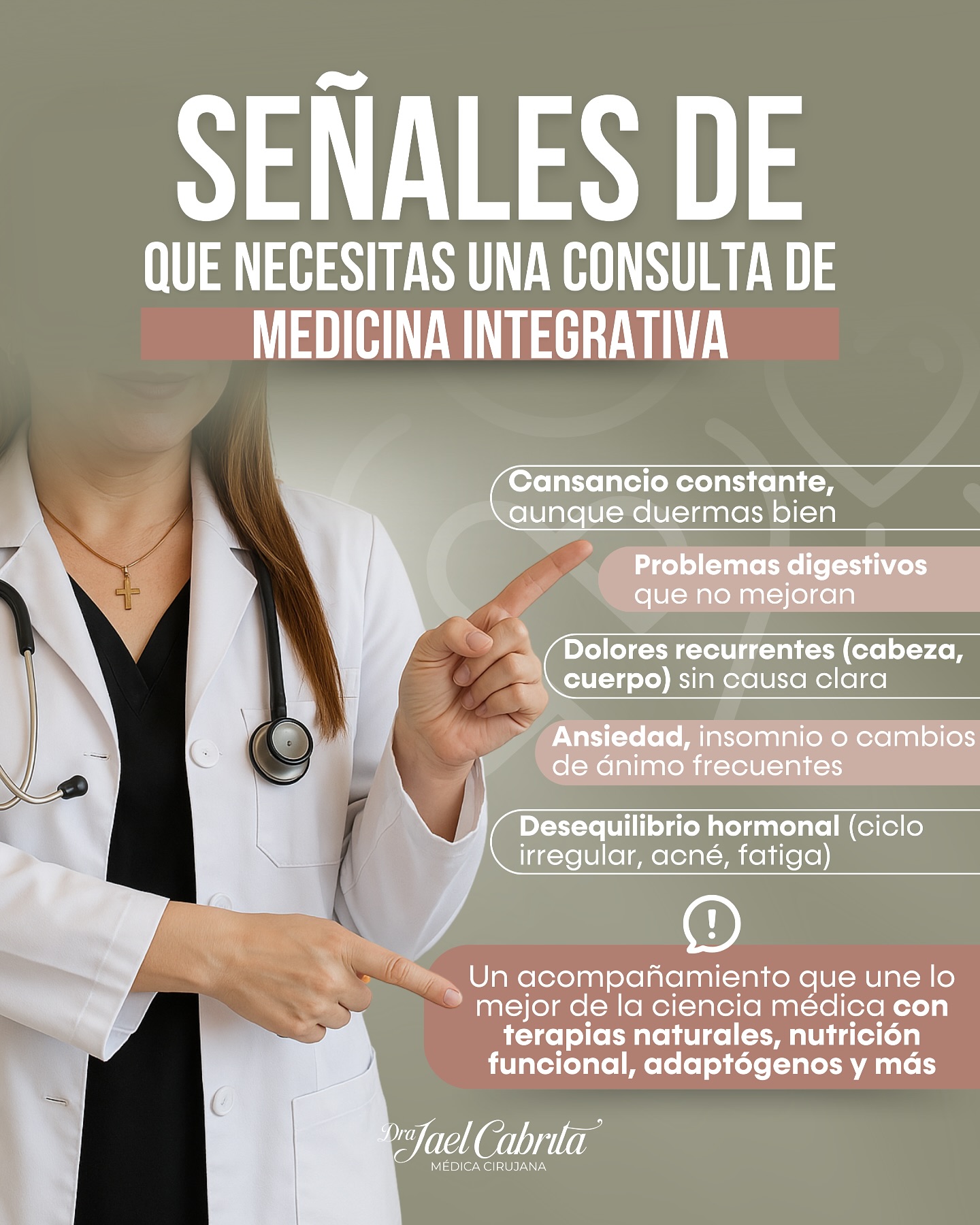 Dra. Jael Cabrita Larez Facebook ad: ¿Tu cuerpo te está pidiendo ayuda?