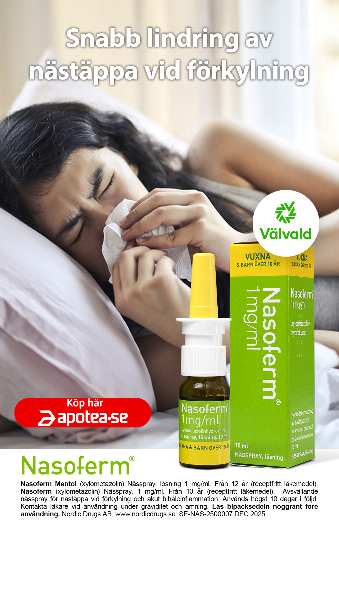 Nasoferm Facebook ad