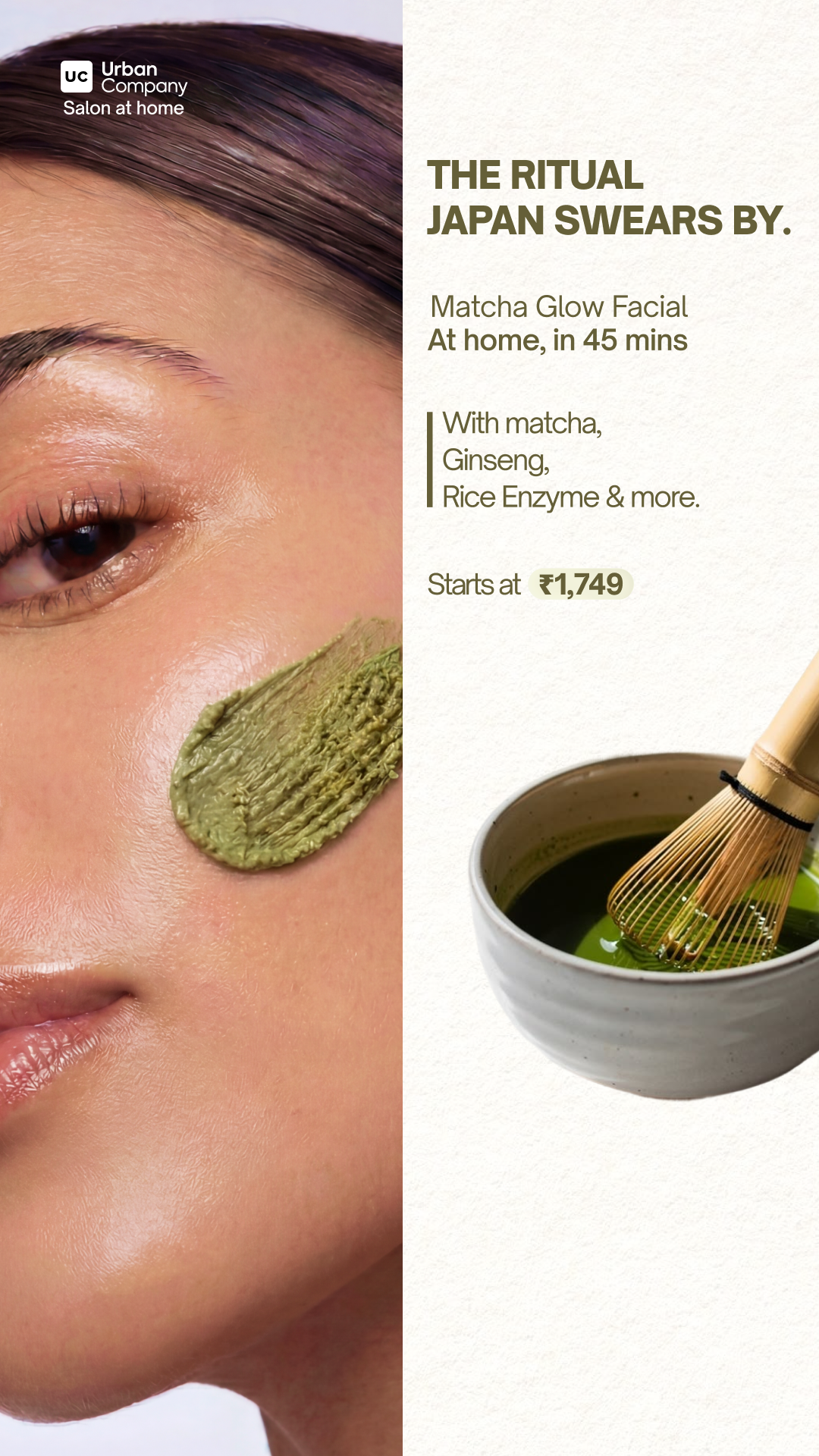 Urban Company Facebook ad
