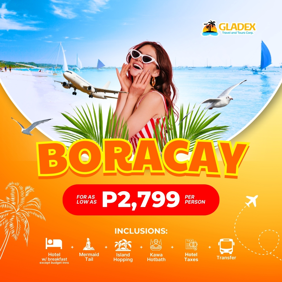 Gladex Travel & Tours Facebook ad