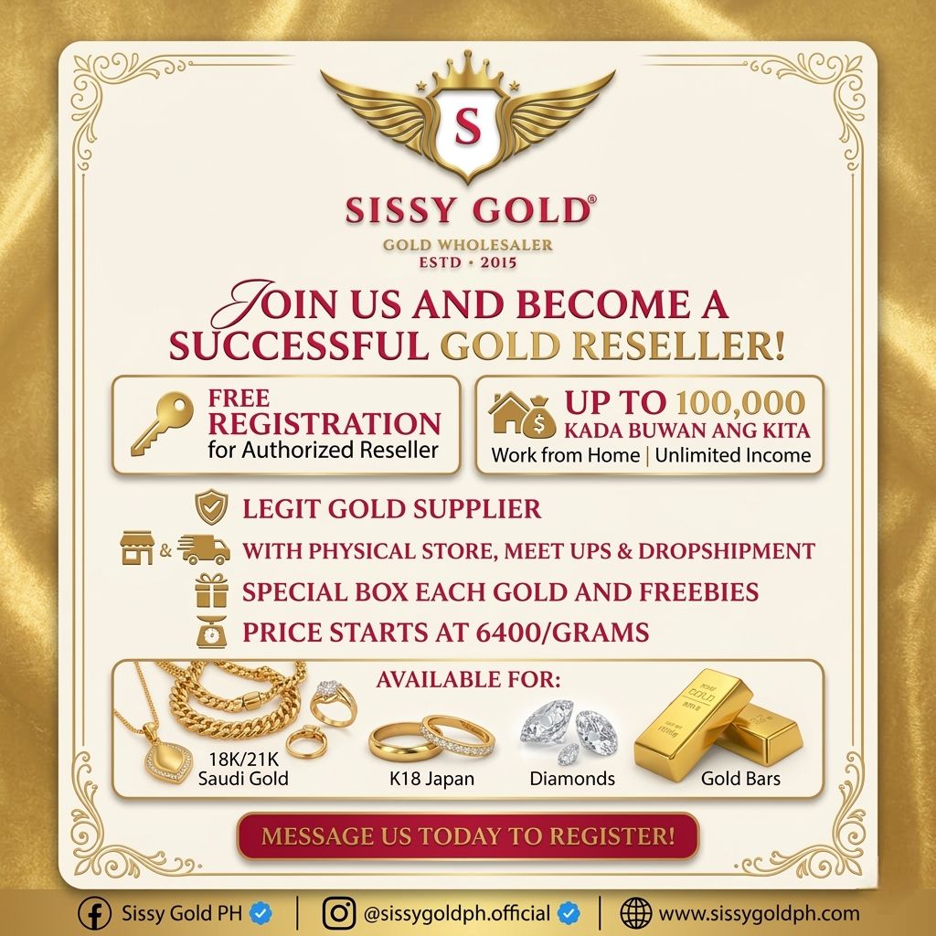 SISSY Gold PH Facebook ad