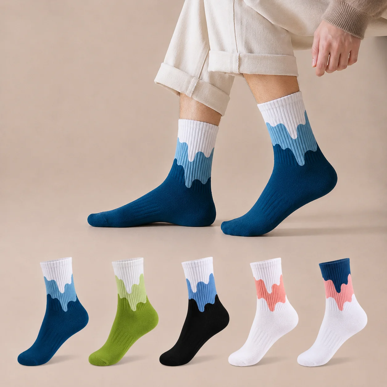 Sockenup.in Facebook ad: Step into comfort and performance with Flow Edition…