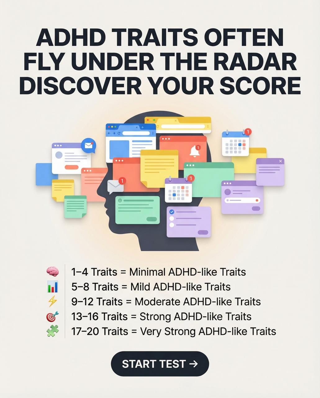 Personality Test: Created by Experts  Facebook ad