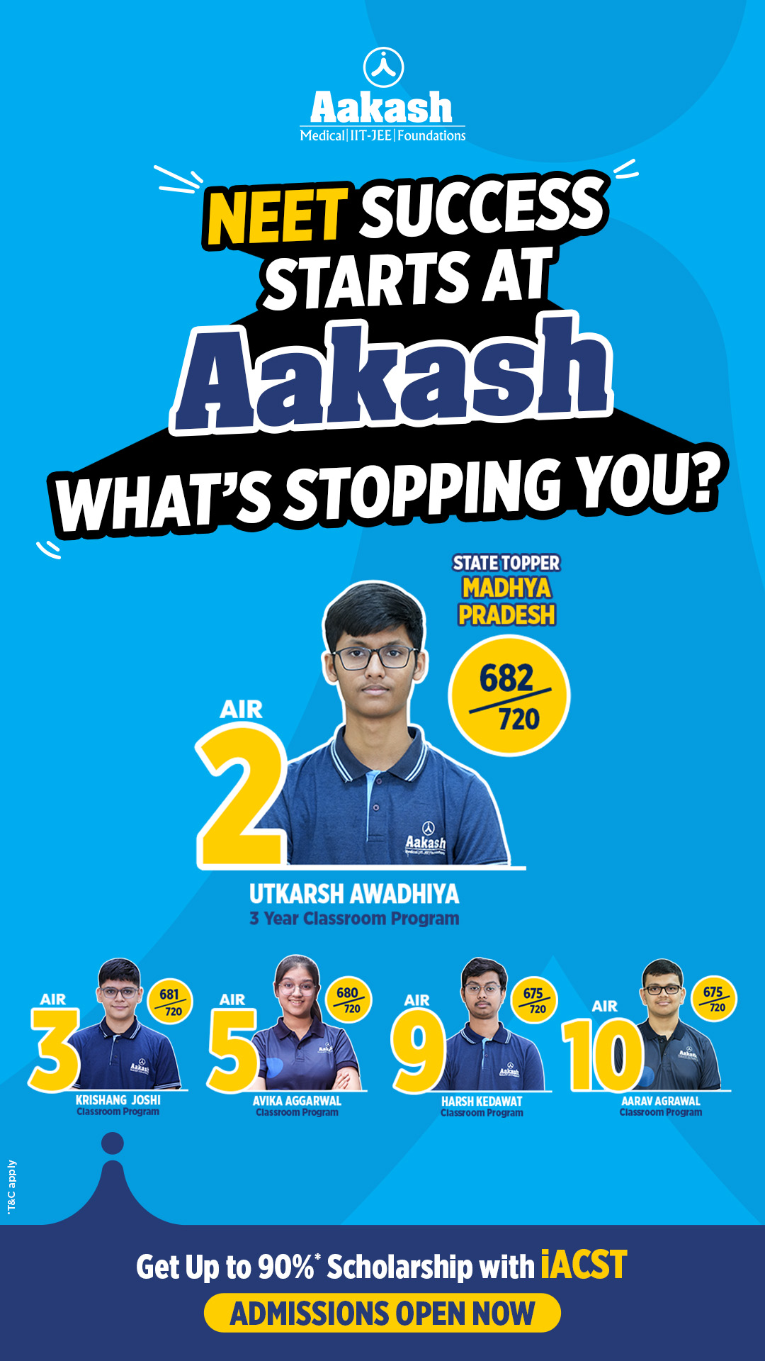 Aakash Educational Services Limited Facebook ad
