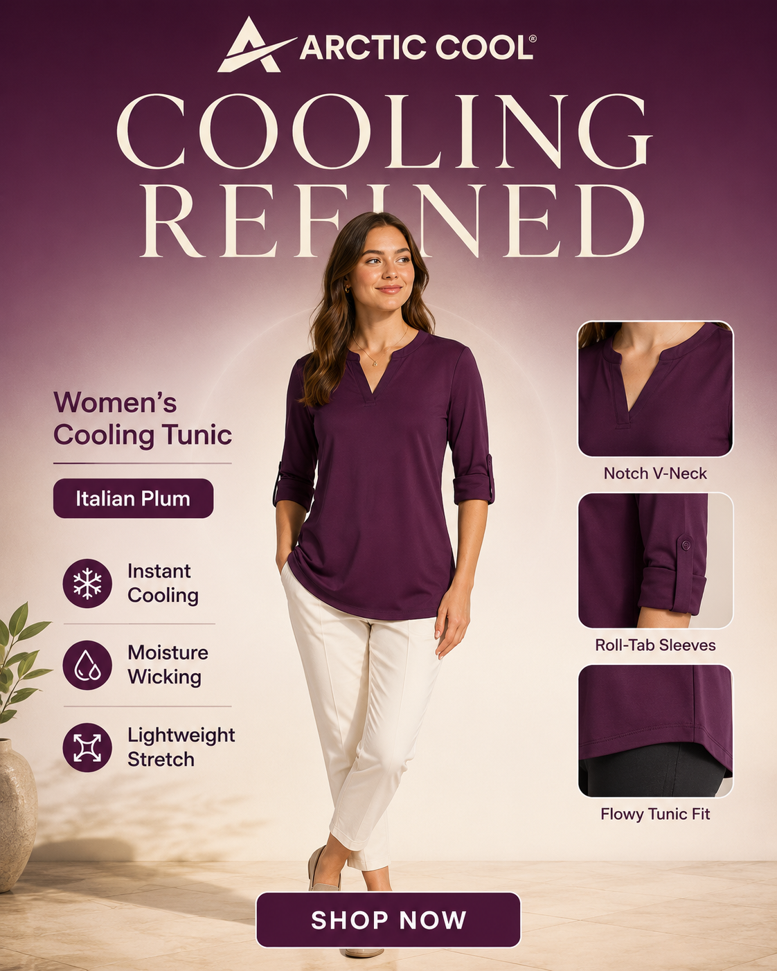 Arctic Cool Facebook ad