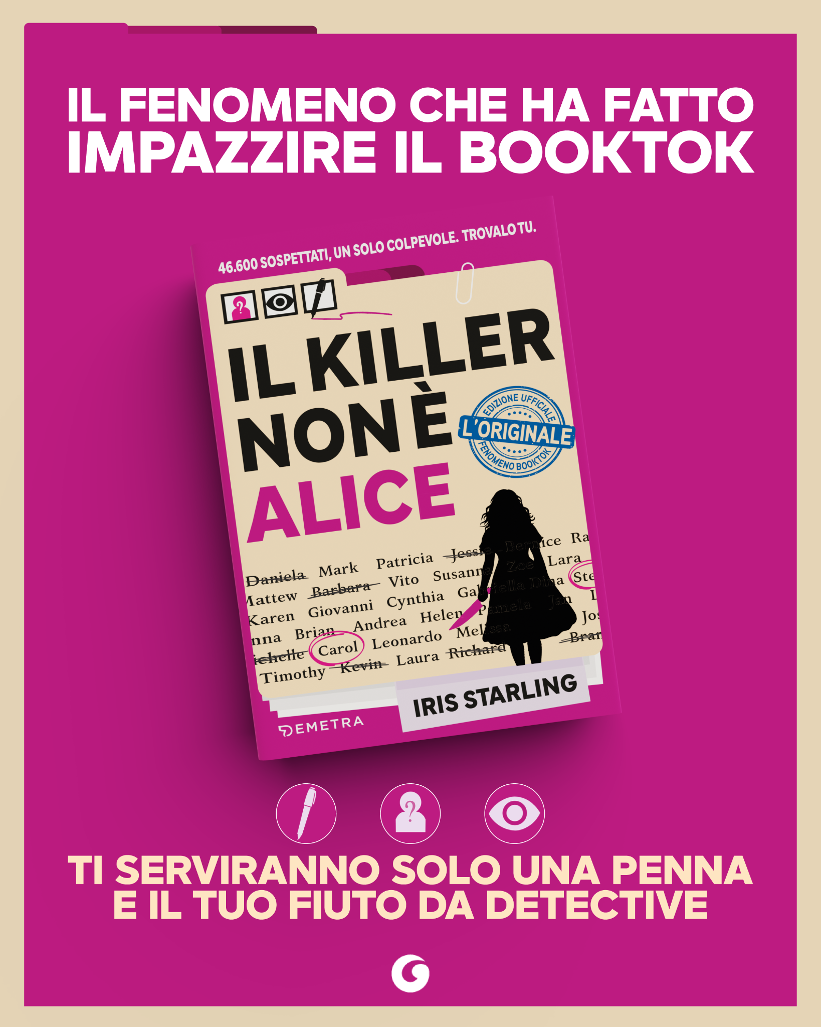 Giunti Editore Facebook ad from Jul 1, 2026