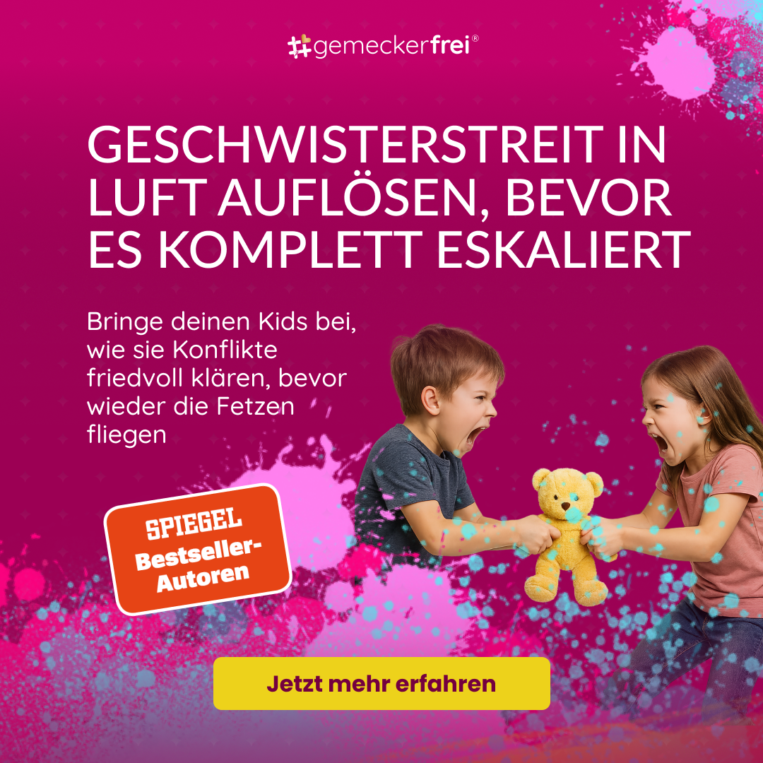 Gemeckerfrei Facebook ad: Geschwisterstreit lösen, bevor es eskaliert