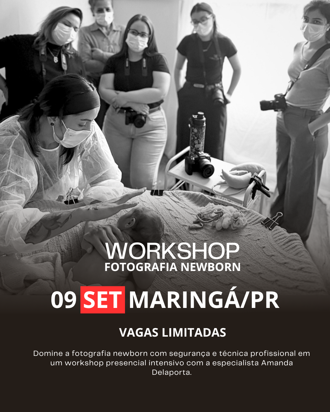 Amanda Delaporta - Fotografia Facebook ad: Curso de Fotografia Newbon - Maringá/PR