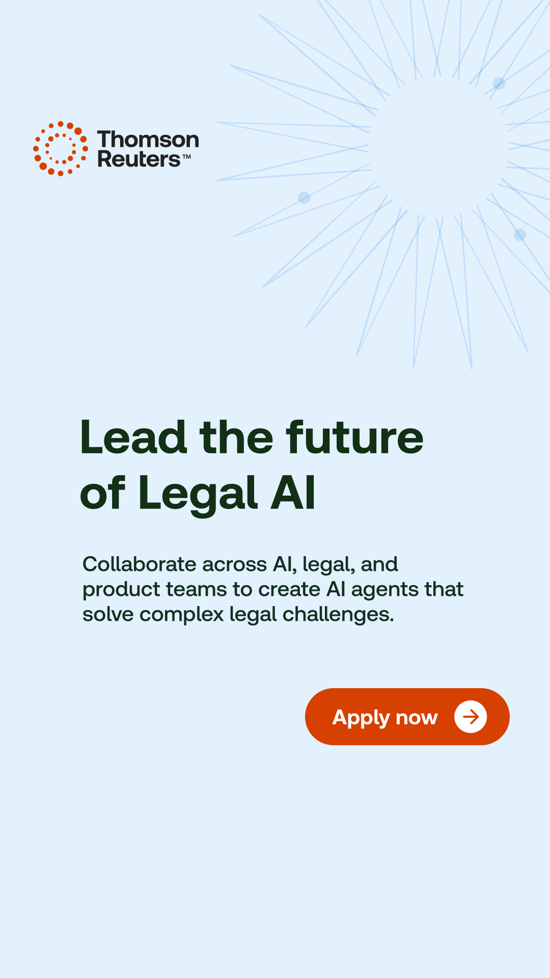 Thomson Reuters Facebook ad from Aug 6, 2026