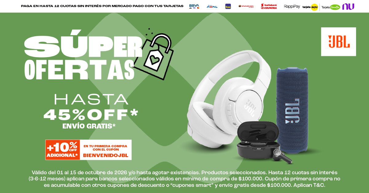 JBL Colombia Facebook ad: Envío gratis