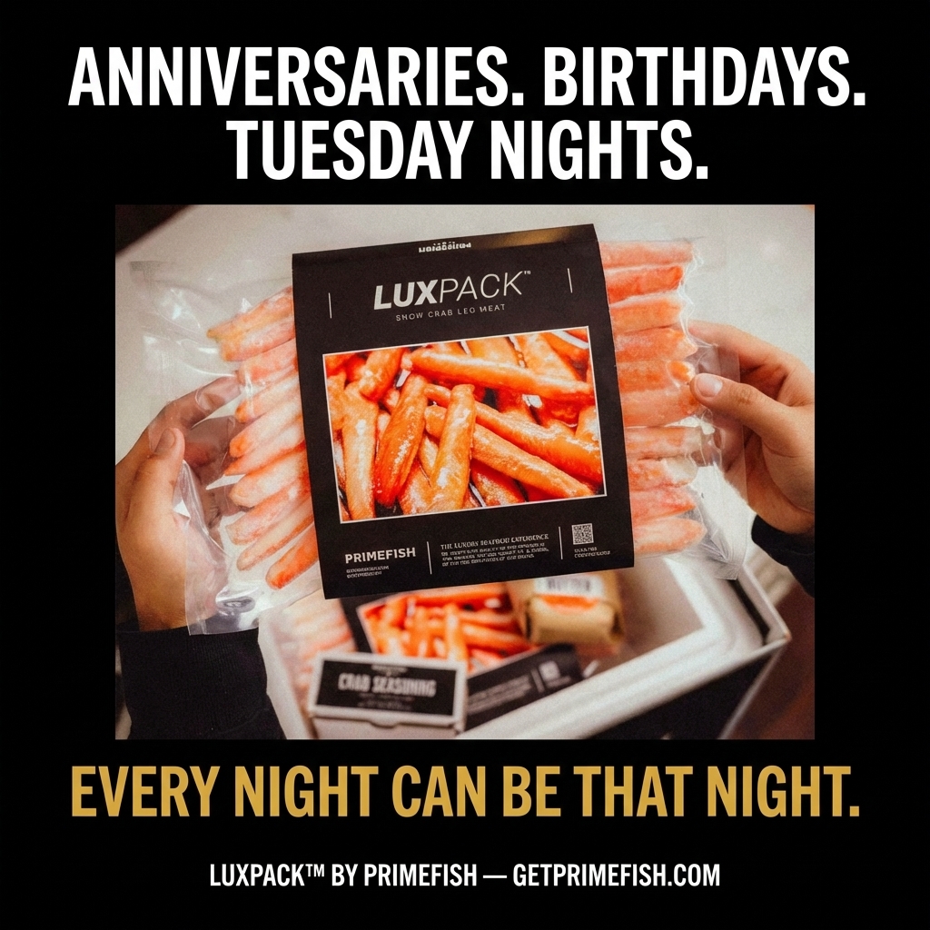 PrimeFish Seafood Co. Facebook ad